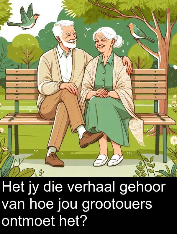 gehoor: Het jy die verhaal gehoor van hoe jou grootouers ontmoet het?