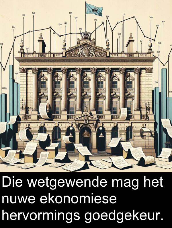 ekonomiese: Die wetgewende mag het nuwe ekonomiese hervormings goedgekeur.