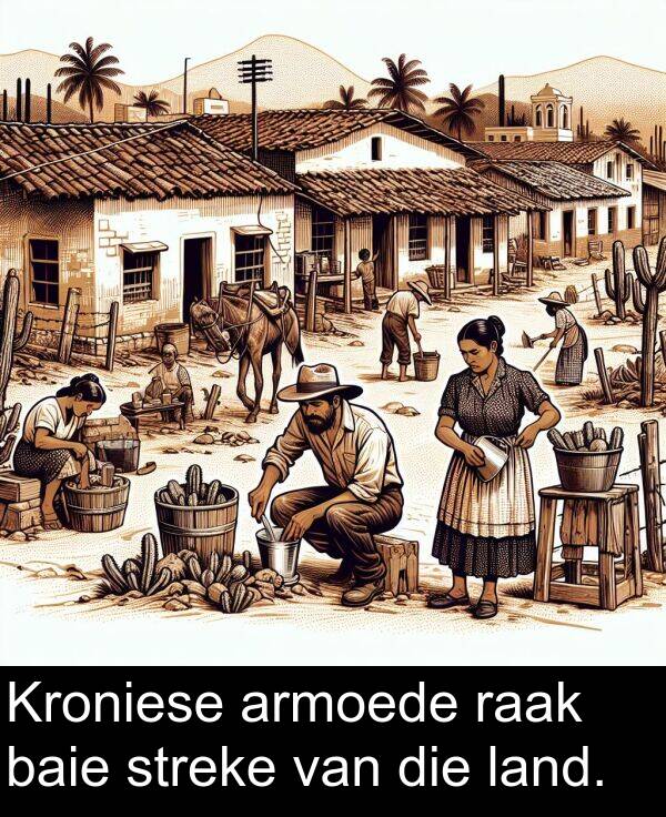 raak: Kroniese armoede raak baie streke van die land.