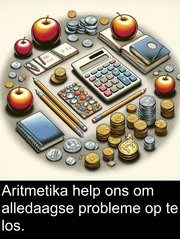 help: Aritmetika help ons om alledaagse probleme op te los.