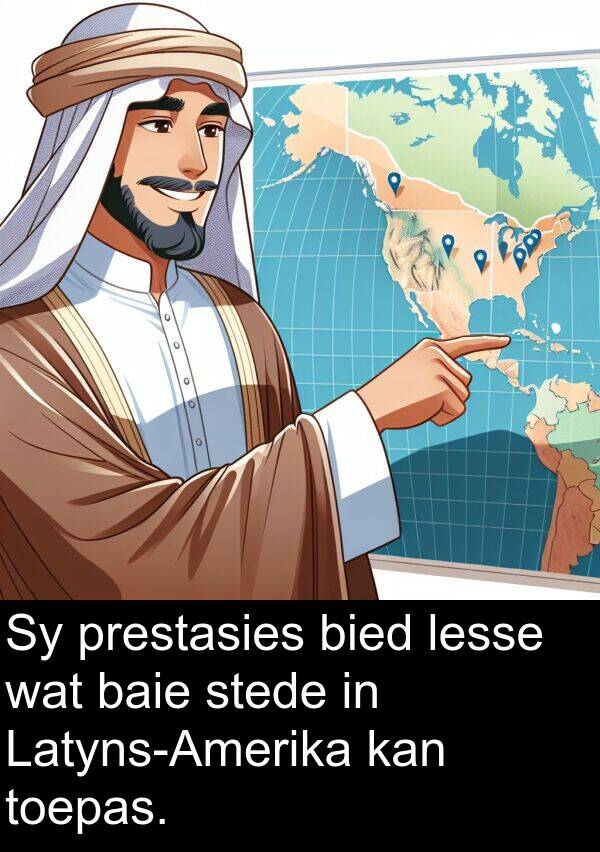lesse: Sy prestasies bied lesse wat baie stede in Latyns-Amerika kan toepas.
