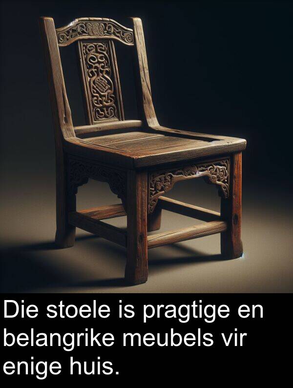 belangrike: Die stoele is pragtige en belangrike meubels vir enige huis.