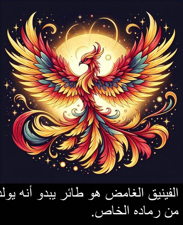 يبدو: الفينيق الغامض هو طائر يبدو أنه يولد من رماده الخاص.