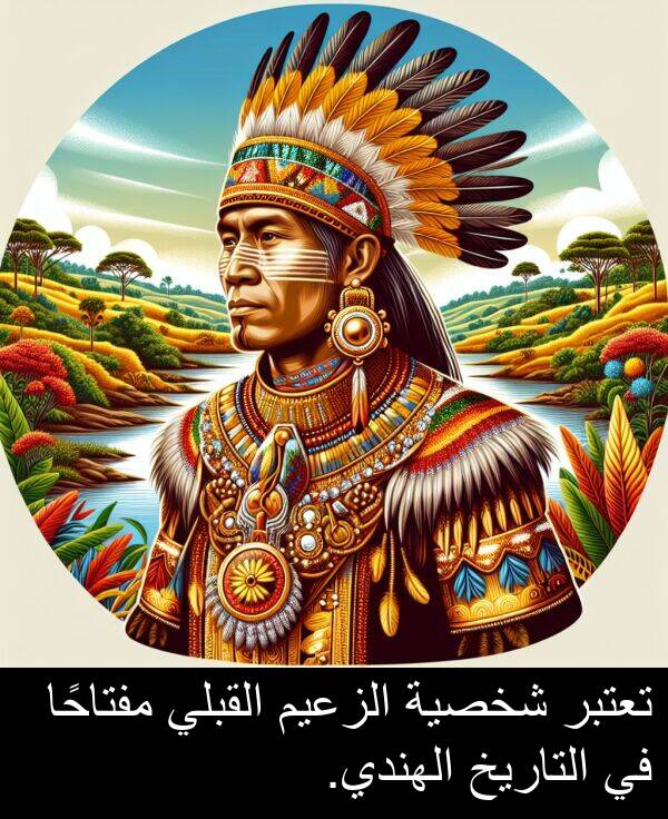 شخصية: تعتبر شخصية الزعيم القبلي مفتاحًا في التاريخ الهندي.