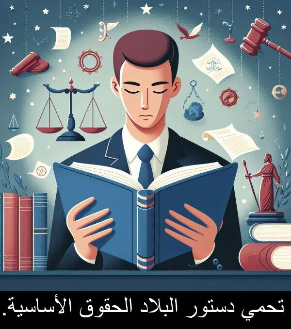 دستور: تحمي دستور البلاد الحقوق الأساسية.