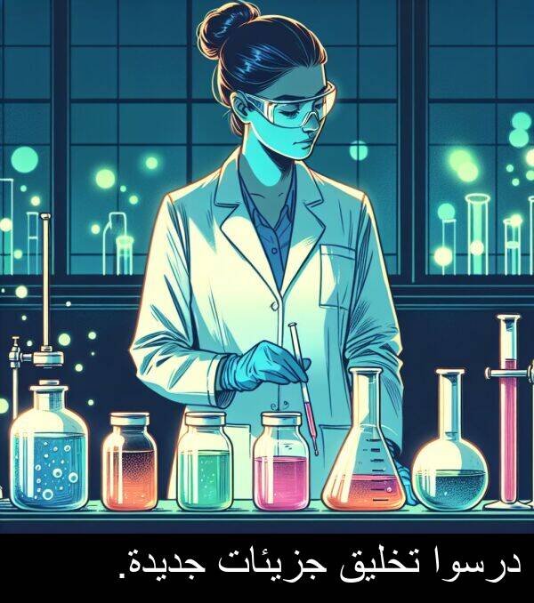 درسوا: درسوا تخليق جزيئات جديدة.