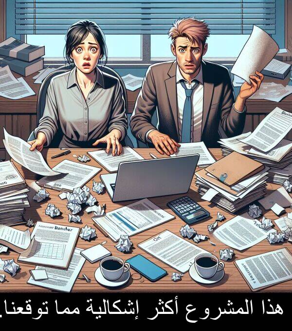 هذا: هذا المشروع أكثر إشكالية مما توقعنا.
