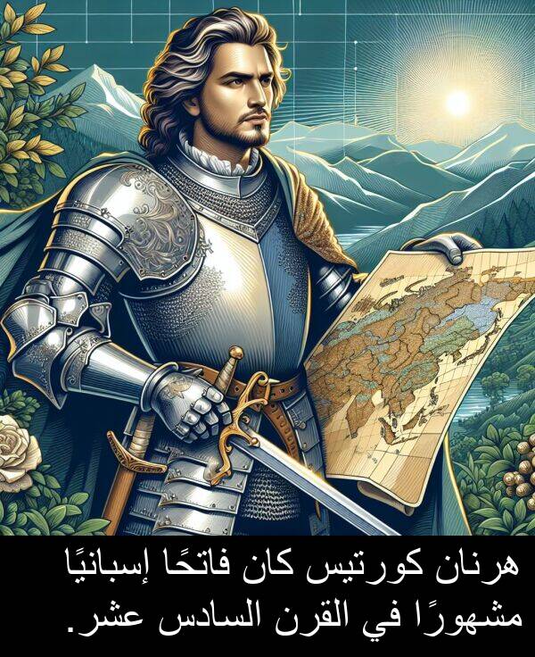 عشر: هرنان كورتيس كان فاتحًا إسبانيًا مشهورًا في القرن السادس عشر.