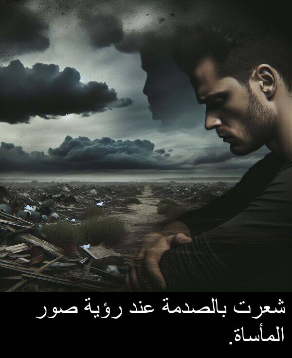 صور: شعرت بالصدمة عند رؤية صور المأساة.