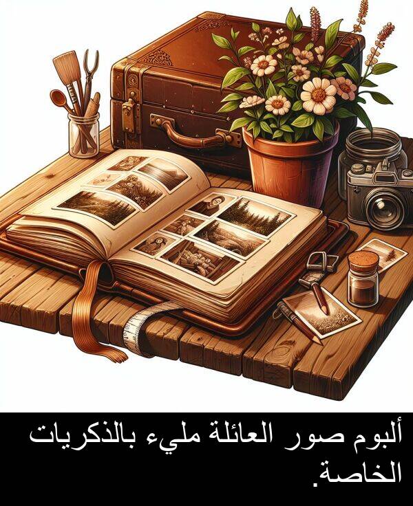 صور: ألبوم صور العائلة مليء بالذكريات الخاصة.
