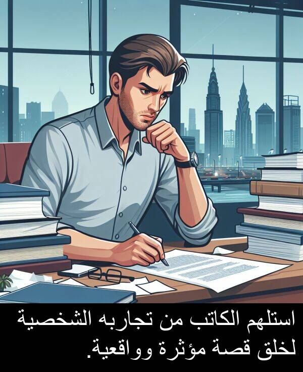 قصة: استلهم الكاتب من تجاربه الشخصية لخلق قصة مؤثرة وواقعية.