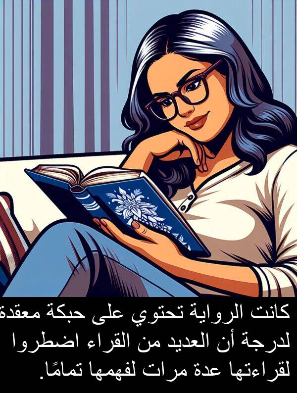 عدة: كانت الرواية تحتوي على حبكة معقدة لدرجة أن العديد من القراء اضطروا لقراءتها عدة مرات لفهمها تمامًا.