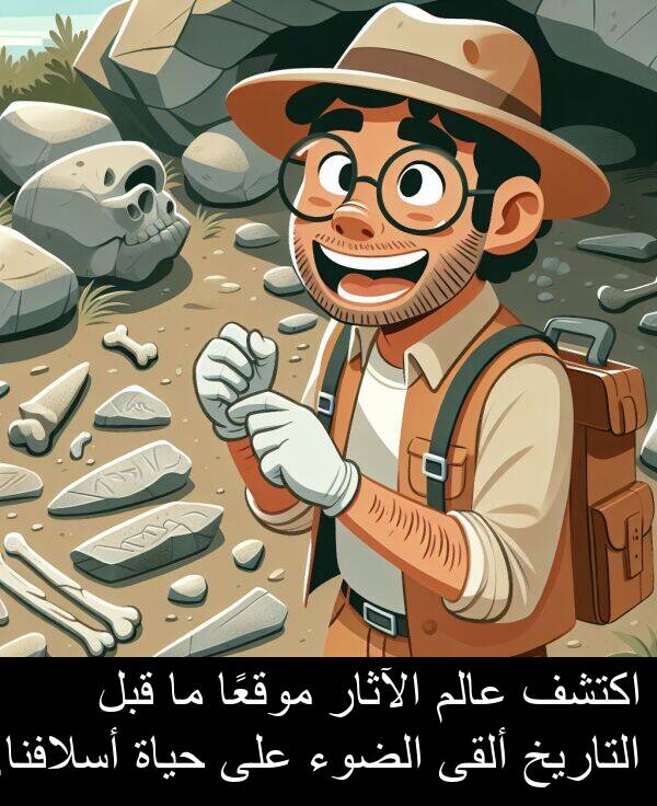 عالم: اكتشف عالم الآثار موقعًا ما قبل التاريخ ألقى الضوء على حياة أسلافنا.
