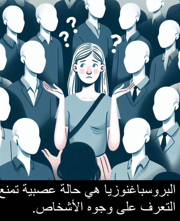 عصبية: البروسباغنوزيا هي حالة عصبية تمنع التعرف على وجوه الأشخاص.