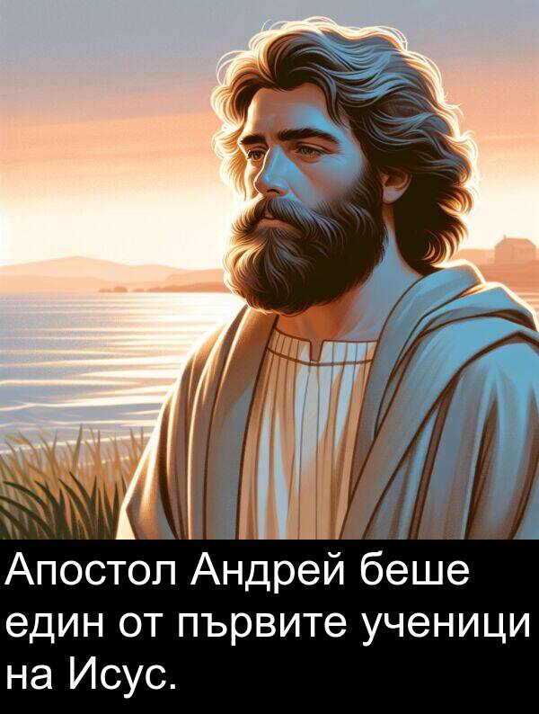 един: Апостол Андрей беше един от първите ученици на Исус.