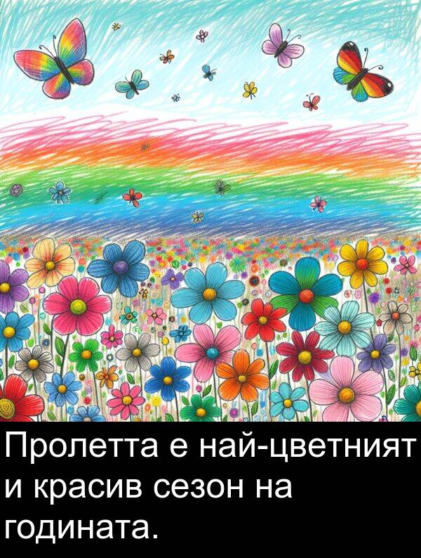 годината: Пролетта е най-цветният и красив сезон на годината.