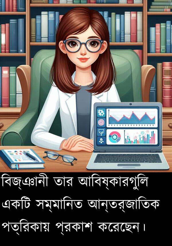 প্রকাশ: বিজ্ঞানী তার আবিষ্কারগুলি একটি সম্মানিত আন্তর্জাতিক পত্রিকায় প্রকাশ করেছেন।