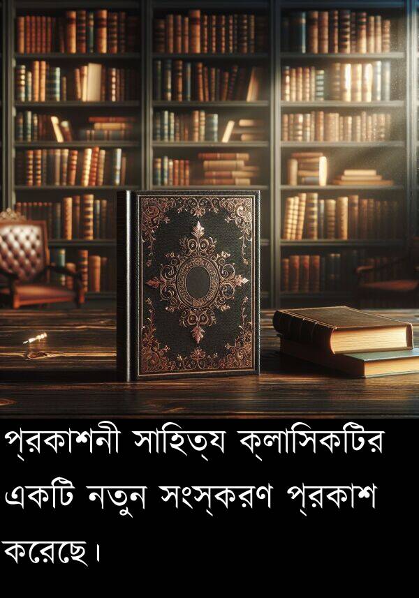 প্রকাশ: প্রকাশনী সাহিত্য ক্লাসিকটির একটি নতুন সংস্করণ প্রকাশ করেছে।