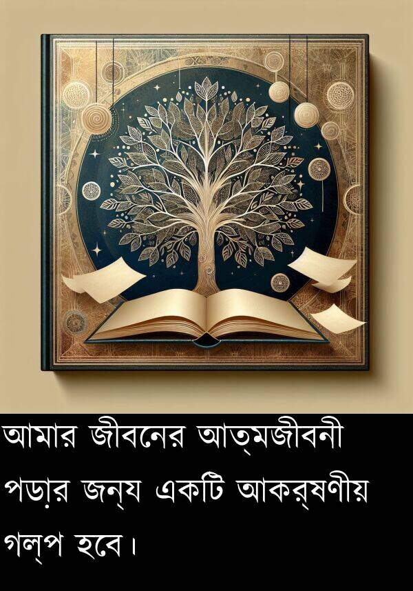 পড়ার: আমার জীবনের আত্মজীবনী পড়ার জন্য একটি আকর্ষণীয় গল্প হবে।