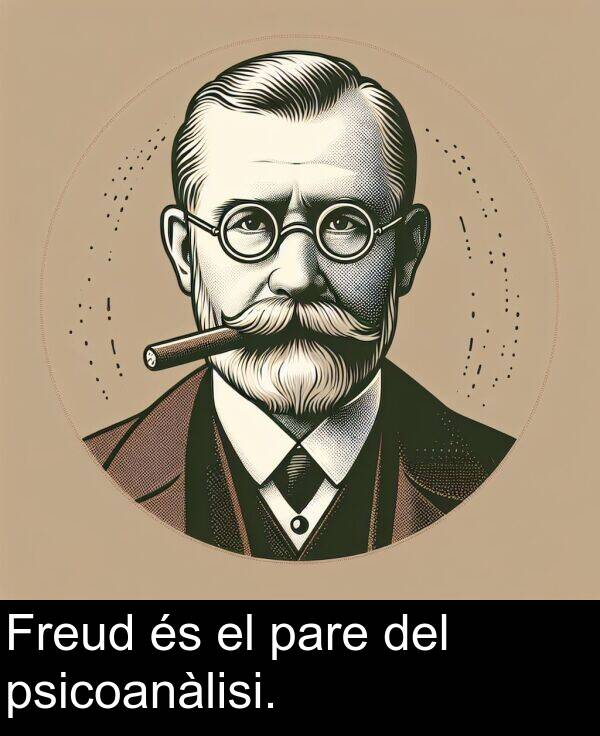psicoanàlisi: Freud és el pare del psicoanàlisi.