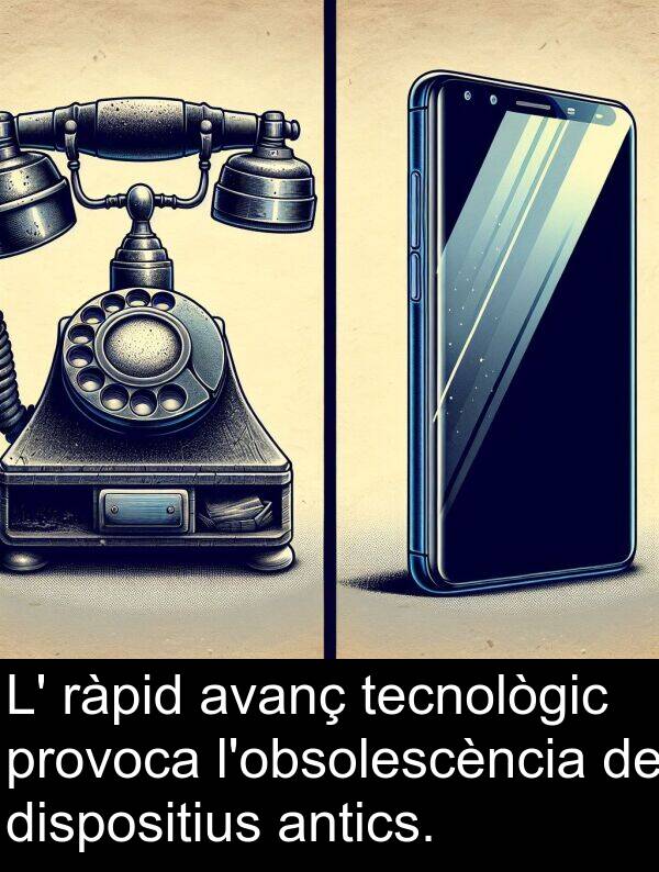 tecnològic: L' ràpid avanç tecnològic provoca l'obsolescència de dispositius antics.