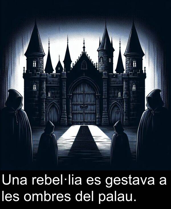 palau: Una rebel·lia es gestava a les ombres del palau.