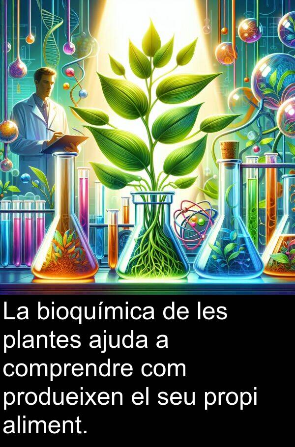 bioquímica: La bioquímica de les plantes ajuda a comprendre com produeixen el seu propi aliment.
