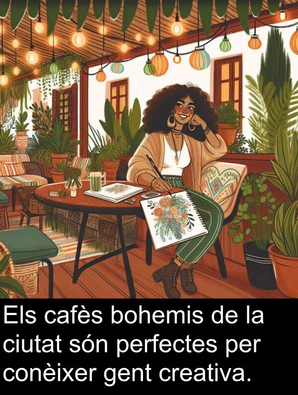 cafès: Els cafès bohemis de la ciutat són perfectes per conèixer gent creativa.