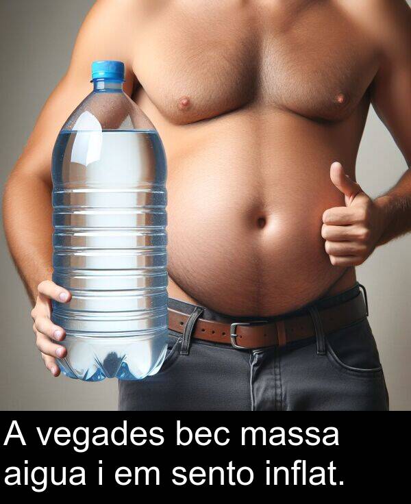 bec: A vegades bec massa aigua i em sento inflat.