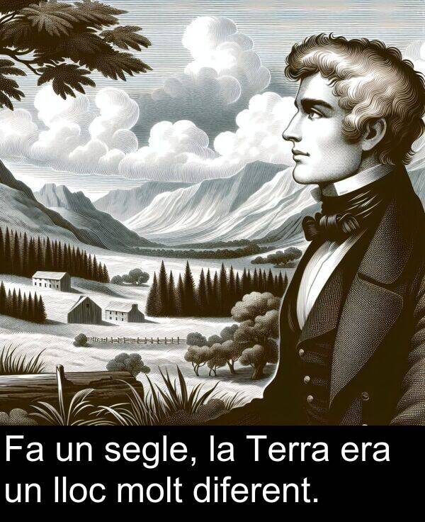 segle: Fa un segle, la Terra era un lloc molt diferent.