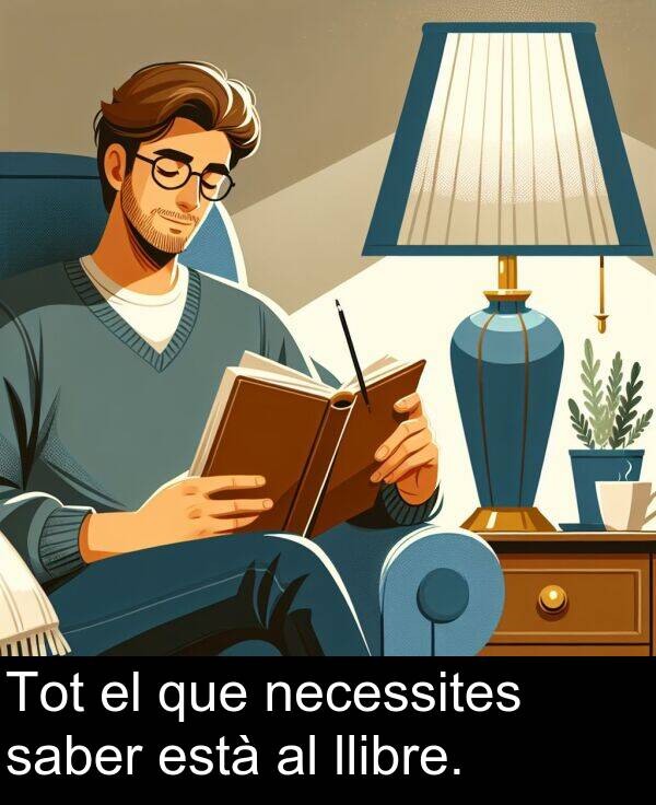 està: Tot el que necessites saber està al llibre.