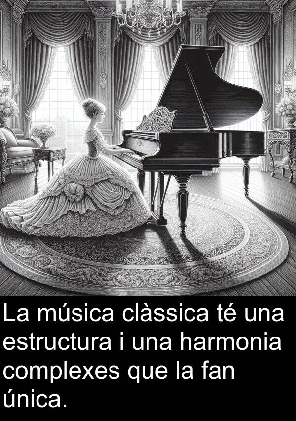 harmonia: La música clàssica té una estructura i una harmonia complexes que la fan única.