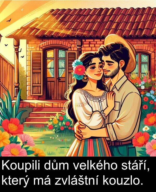 kouzlo: Koupili dům velkého stáří, který má zvláštní kouzlo.