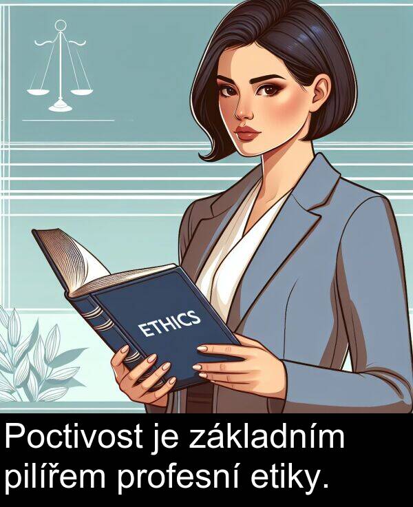 základním: Poctivost je základním pilířem profesní etiky.
