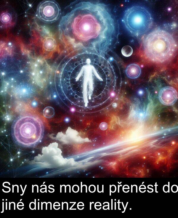 reality: Sny nás mohou přenést do jiné dimenze reality.