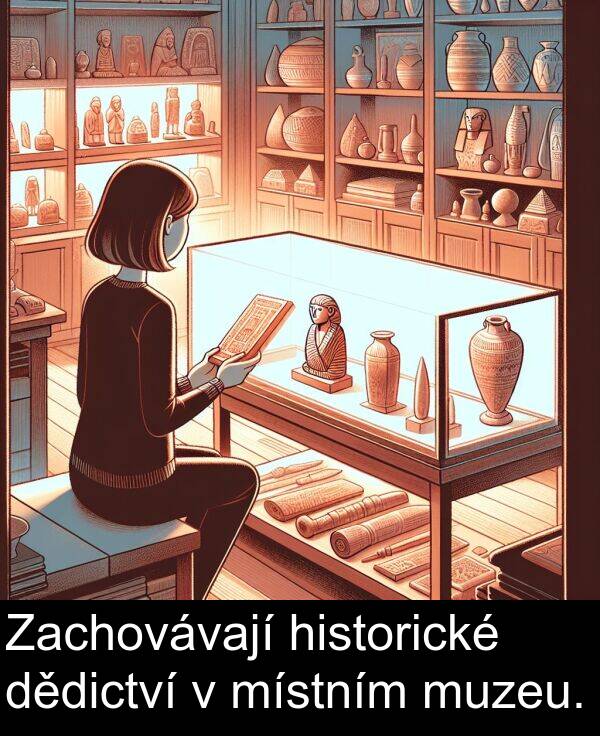 historické: Zachovávají historické dědictví v místním muzeu.