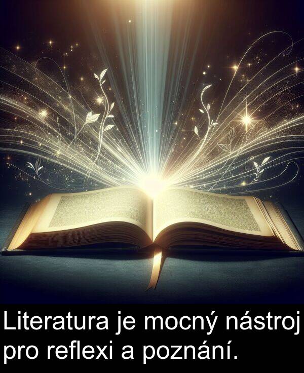 poznání: Literatura je mocný nástroj pro reflexi a poznání.