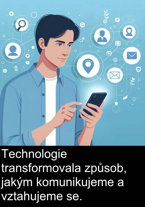 se: Technologie transformovala způsob, jakým komunikujeme a vztahujeme se.