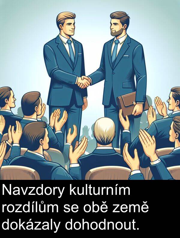 obě: Navzdory kulturním rozdílům se obě země dokázaly dohodnout.