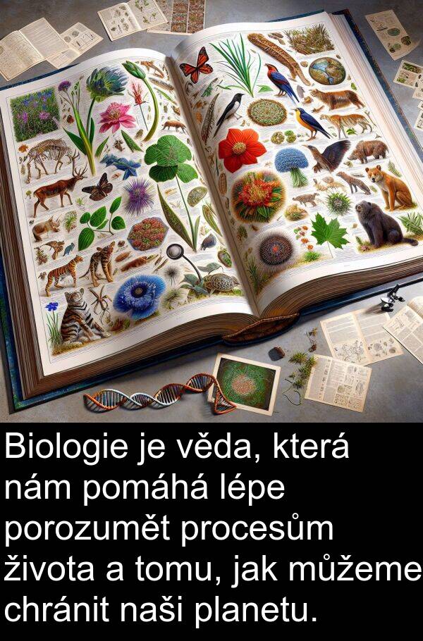 věda: Biologie je věda, která nám pomáhá lépe porozumět procesům života a tomu, jak můžeme chránit naši planetu.