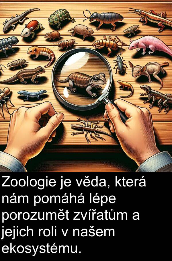 věda: Zoologie je věda, která nám pomáhá lépe porozumět zvířatům a jejich roli v našem ekosystému.
