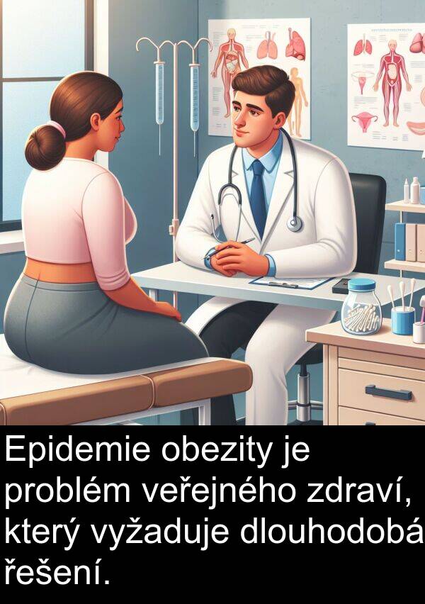 řešení: Epidemie obezity je problém veřejného zdraví, který vyžaduje dlouhodobá řešení.