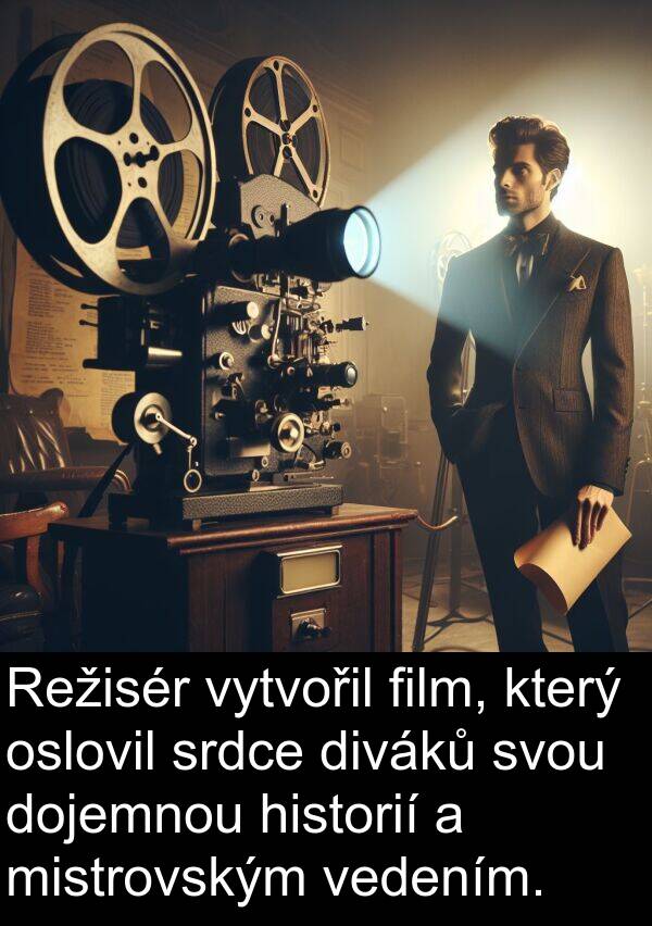 historií: Režisér vytvořil film, který oslovil srdce diváků svou dojemnou historií a mistrovským vedením.