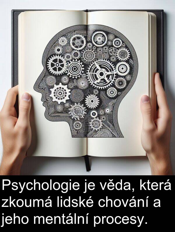 věda: Psychologie je věda, která zkoumá lidské chování a jeho mentální procesy.