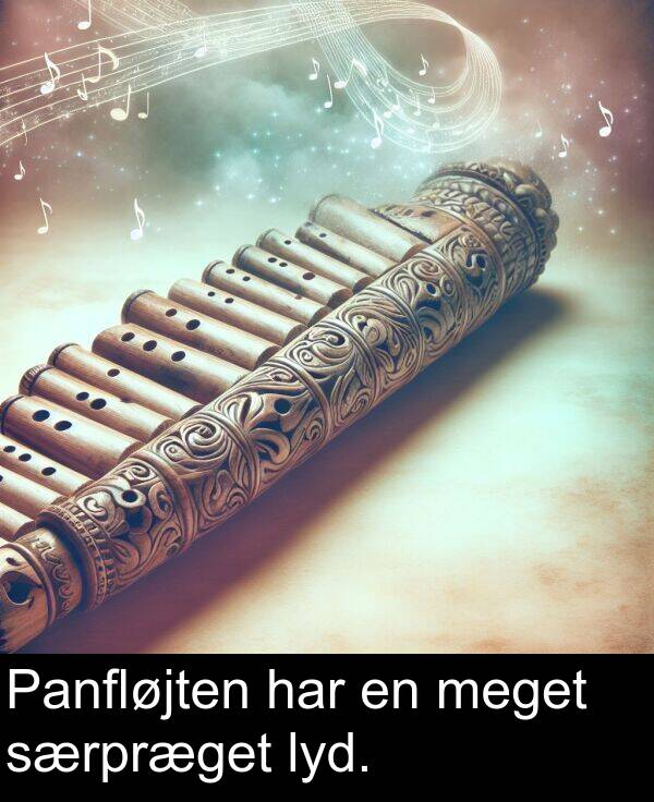 har: Panfløjten har en meget særpræget lyd.