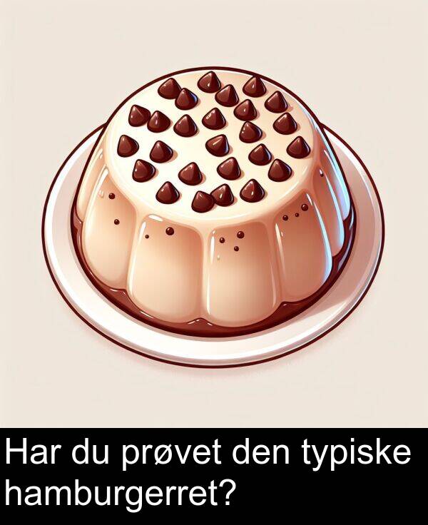 hamburgerret: Har du prøvet den typiske hamburgerret?
