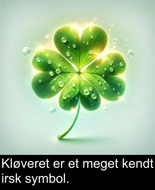 kendt: Kløveret er et meget kendt irsk symbol.
