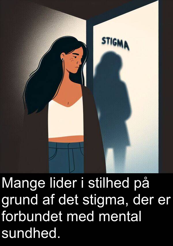 grund: Mange lider i stilhed på grund af det stigma, der er forbundet med mental sundhed.
