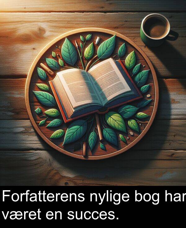 har: Forfatterens nylige bog har været en succes.
