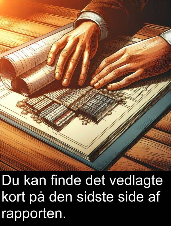 kort: Du kan finde det vedlagte kort på den sidste side af rapporten.